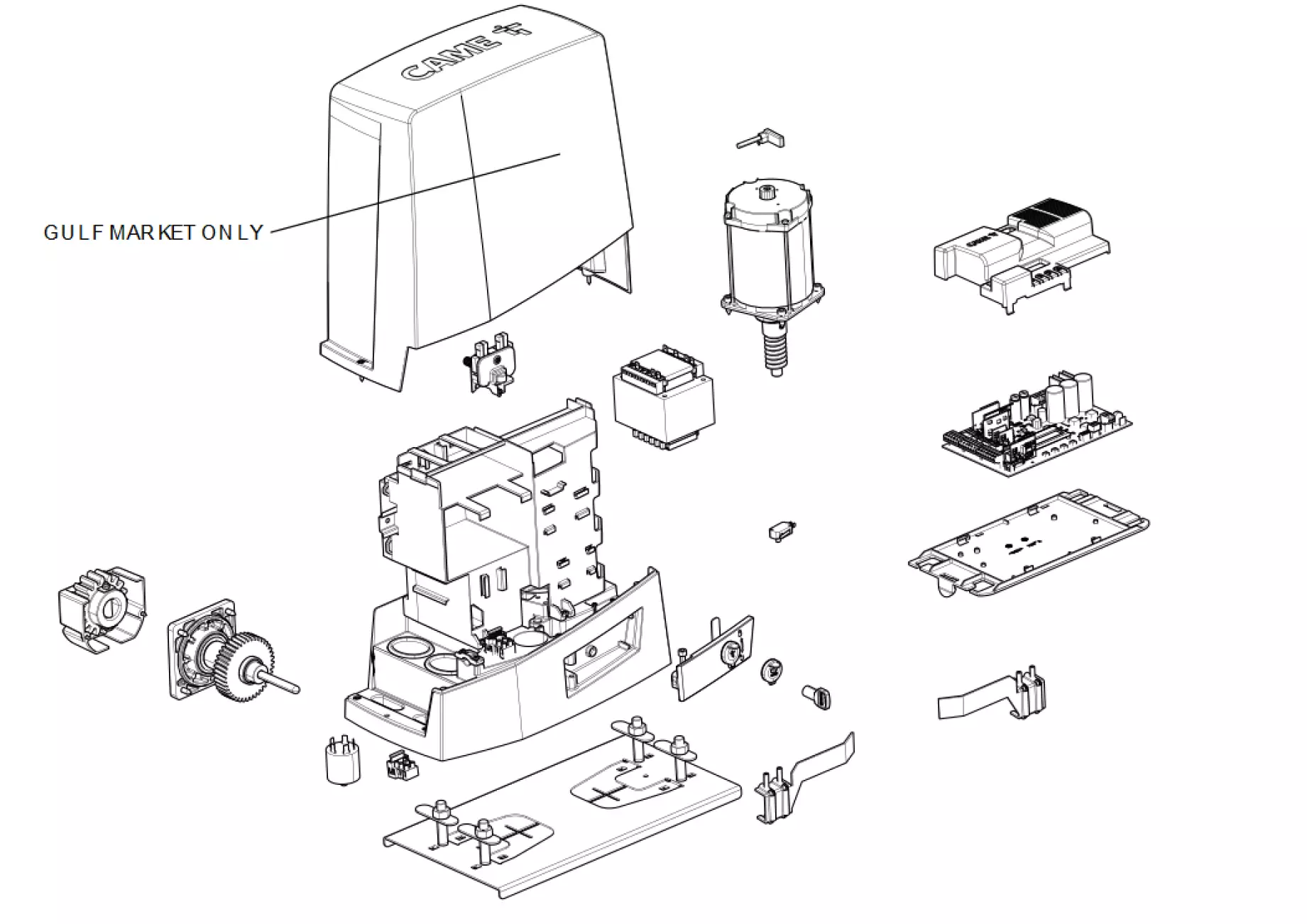 Service parts Came BKV20ALS