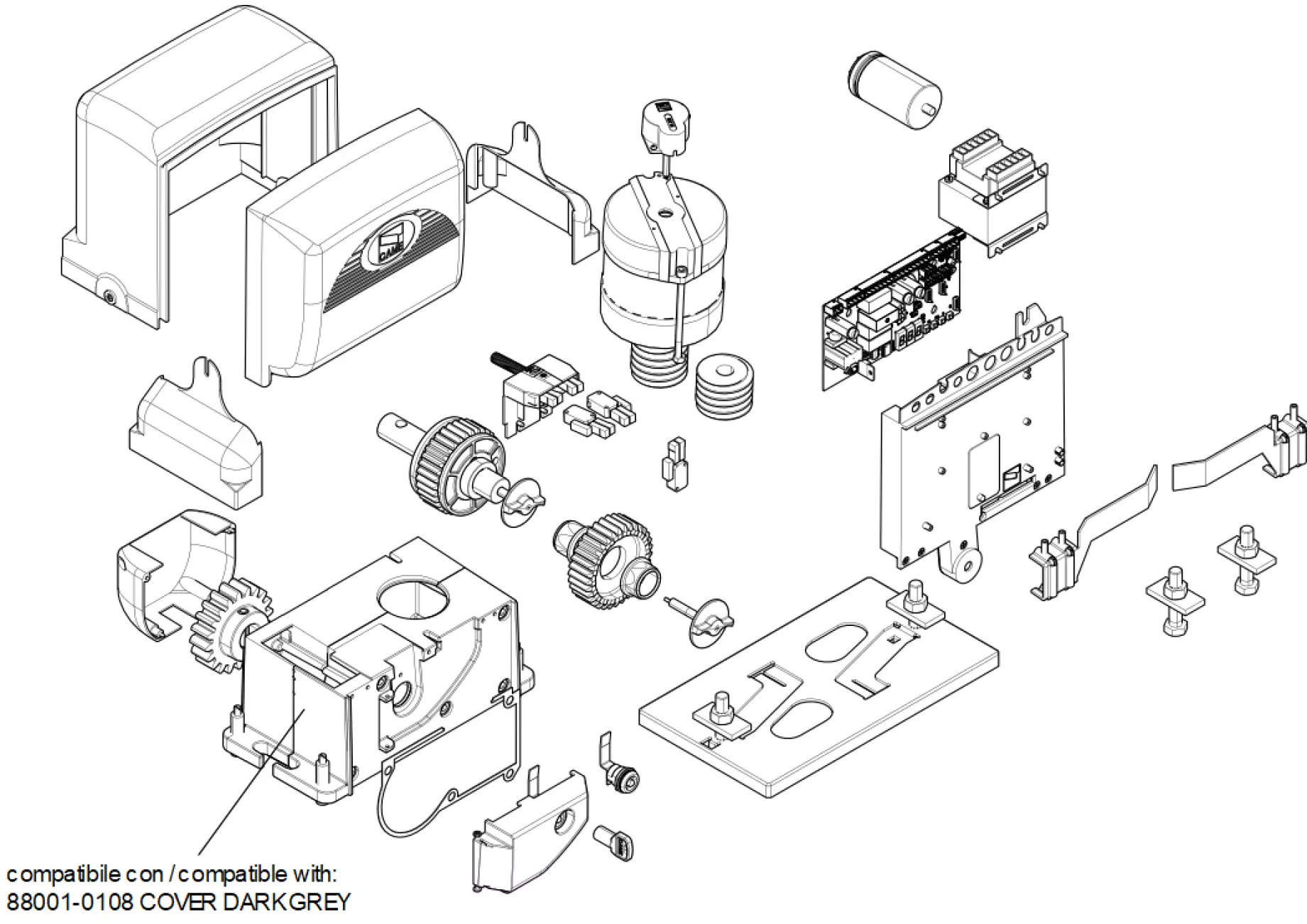 Service parts Came BX-10