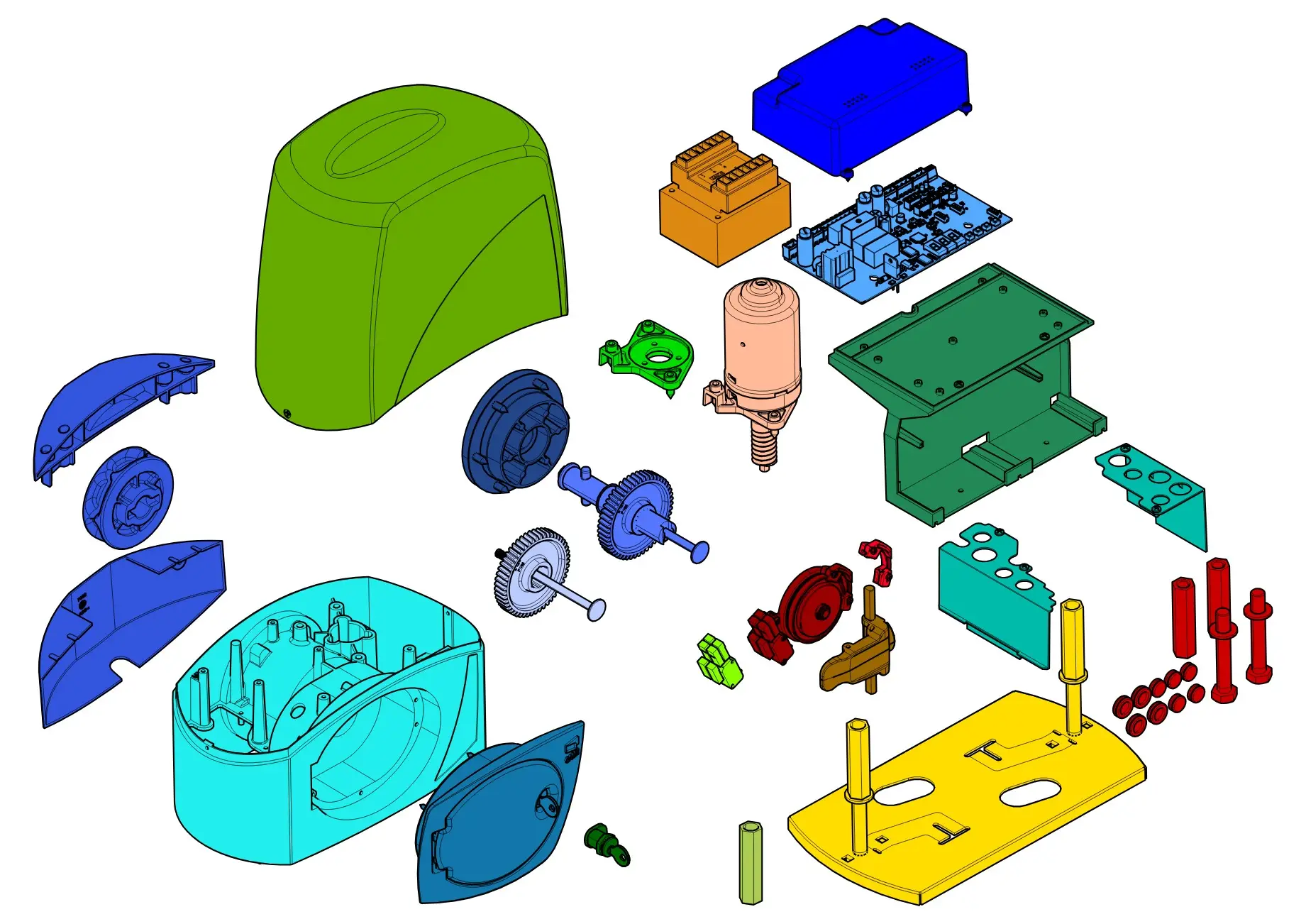 Service parts Came BX-243C