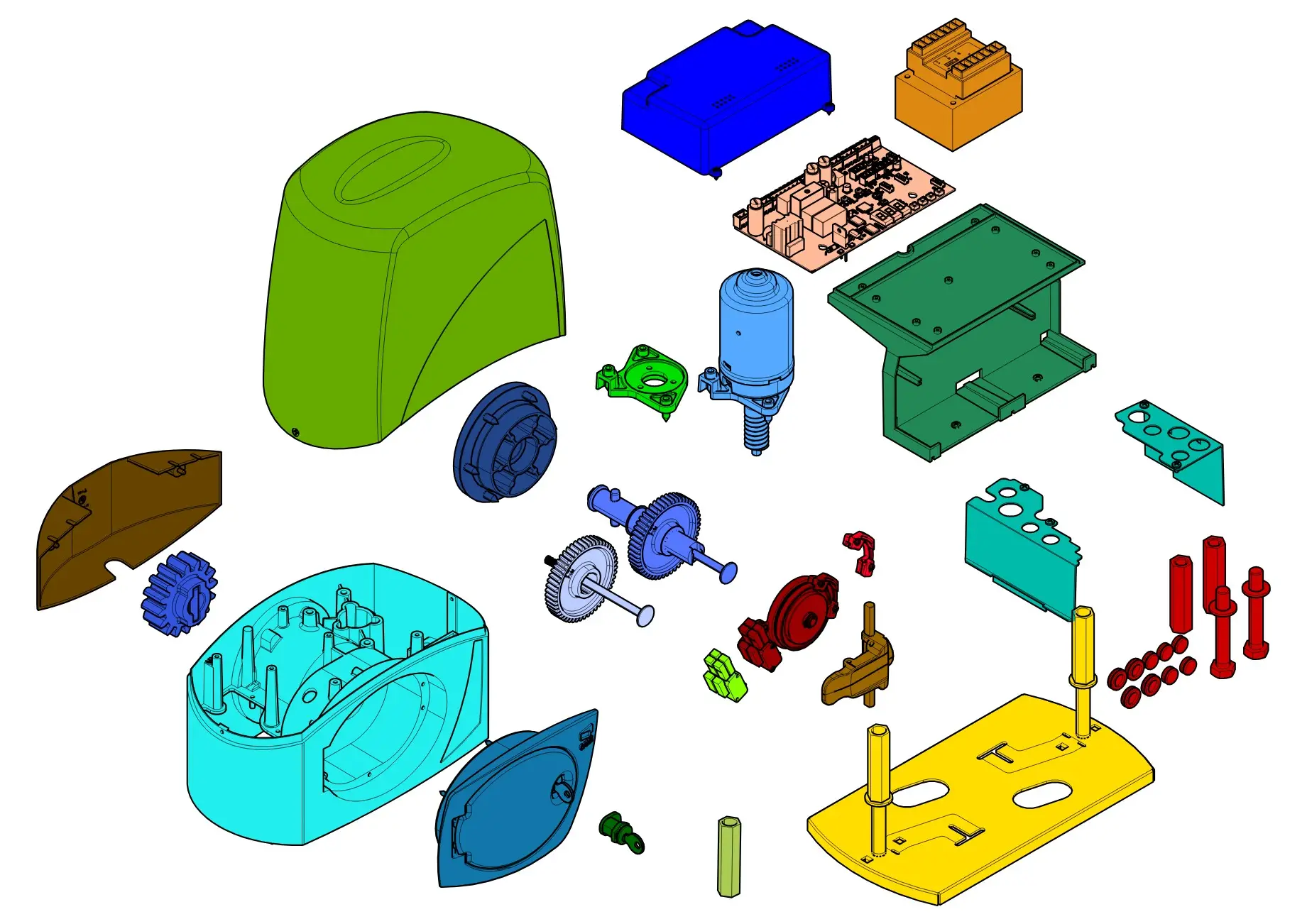 Service parts Came BX-243V