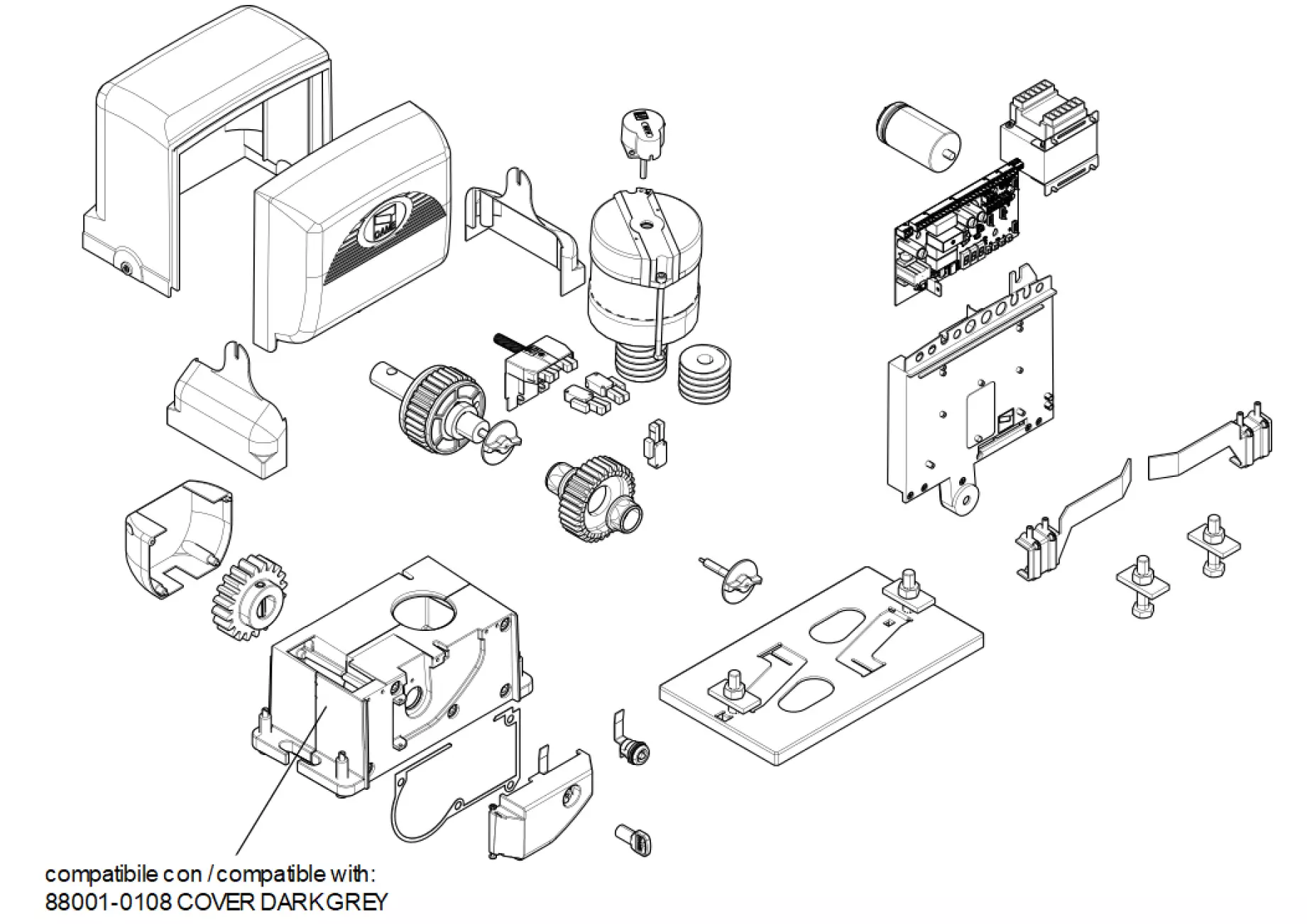 Service parts Came BX-78