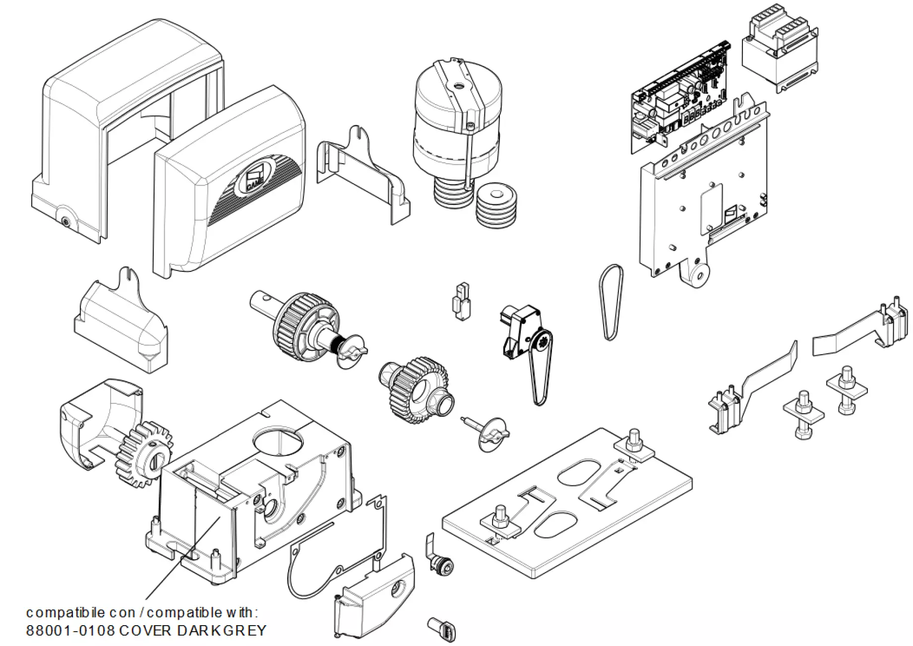 Service parts Came BX-E241