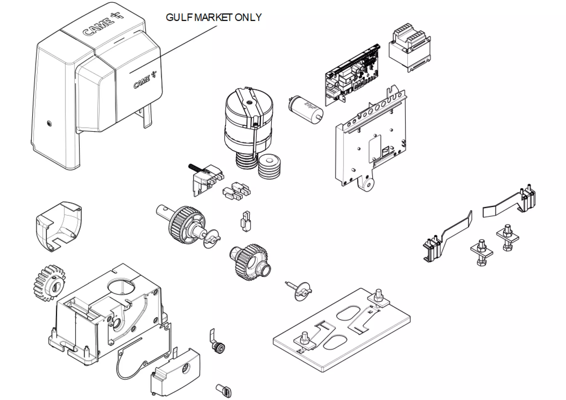 Service parts Came BX608ALS