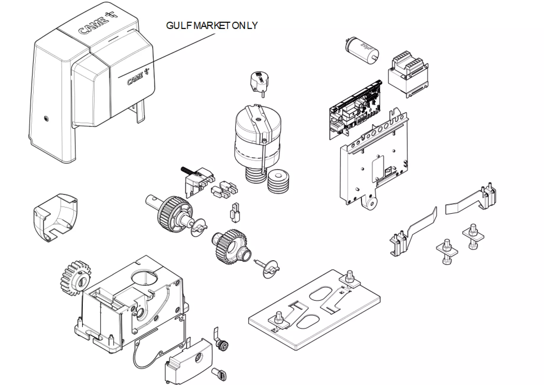 Service parts Came BX708ALS