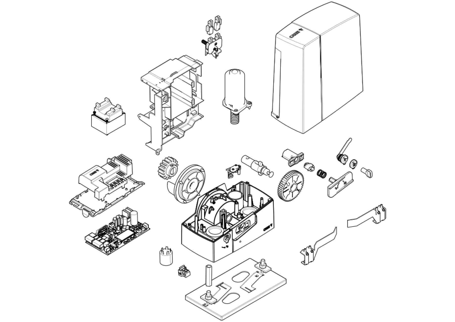 Service parts Came BXV04AGE