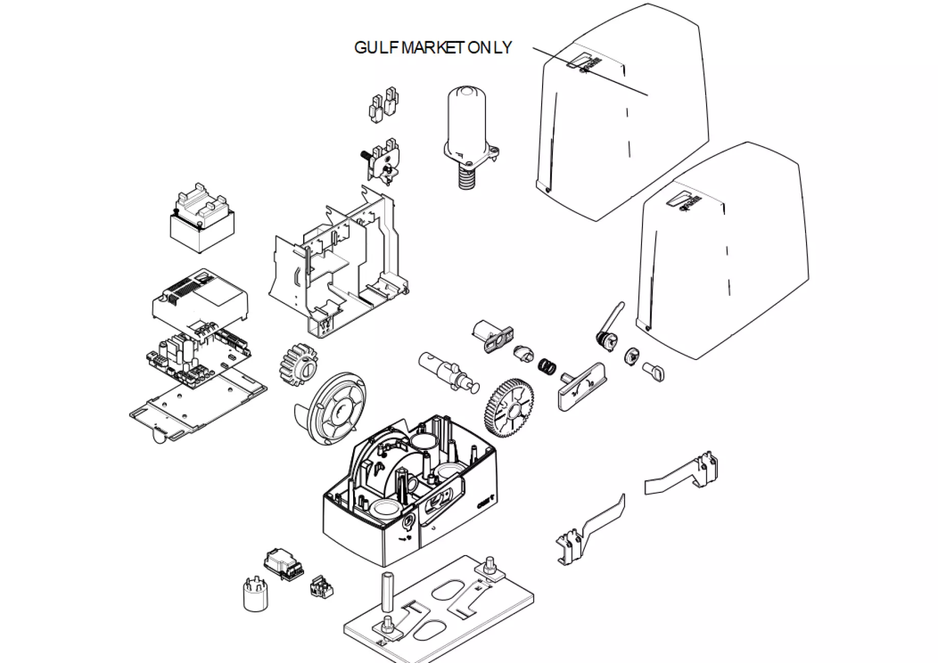 Service parts Came BXV04AGS BXV04ALS