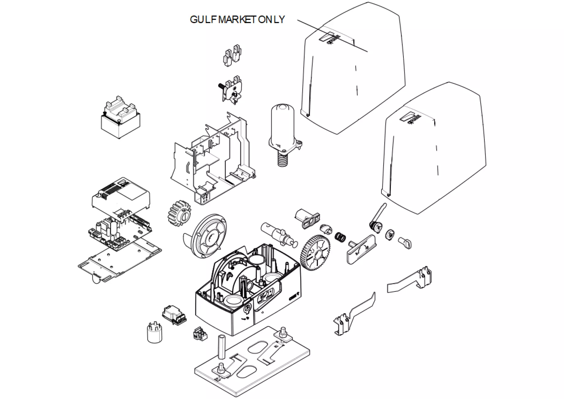 Service parts Came BXV06AGS BXV06ALS BXV06AGM