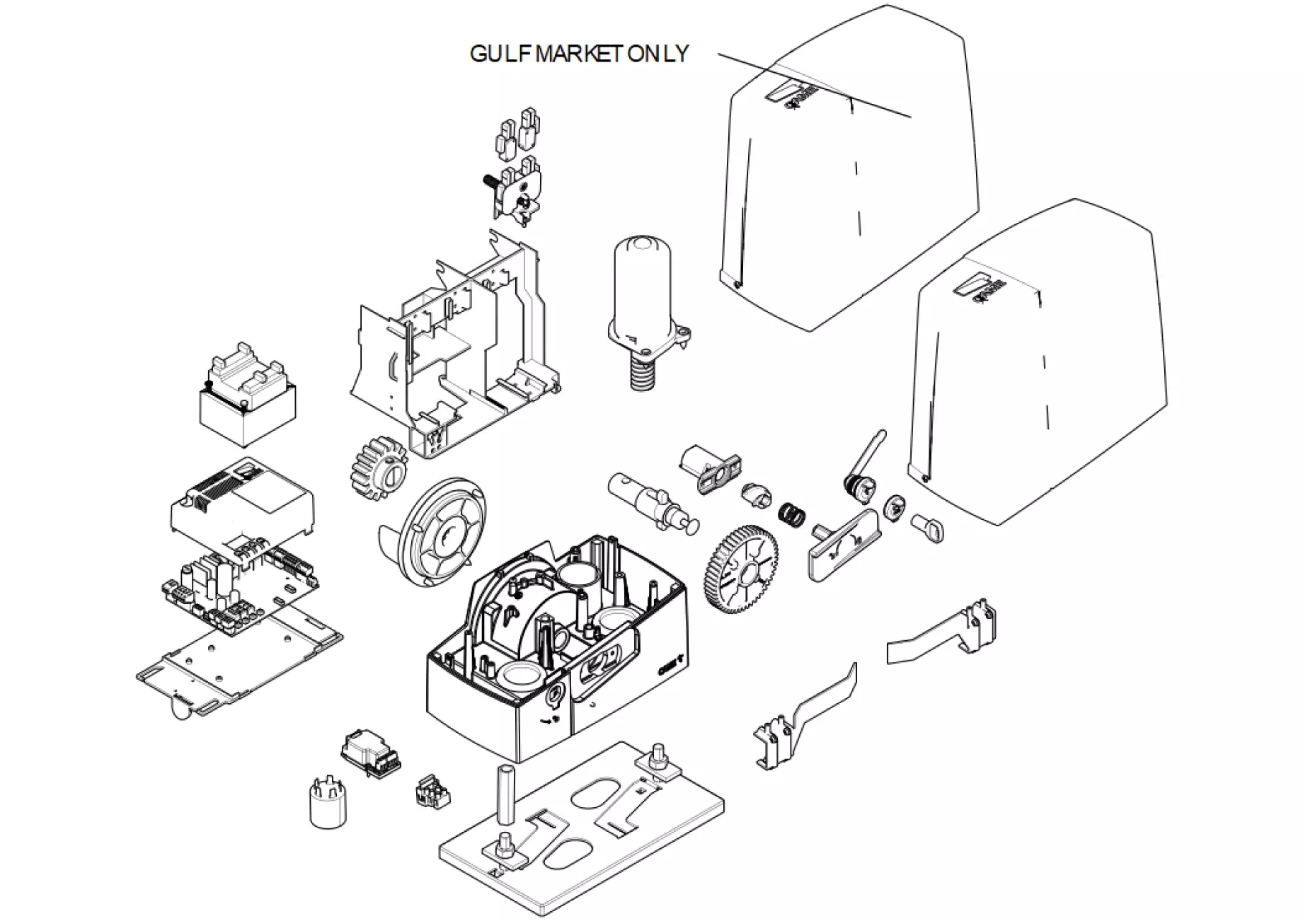 Service parts Came BXV08AGS BXV08ALS