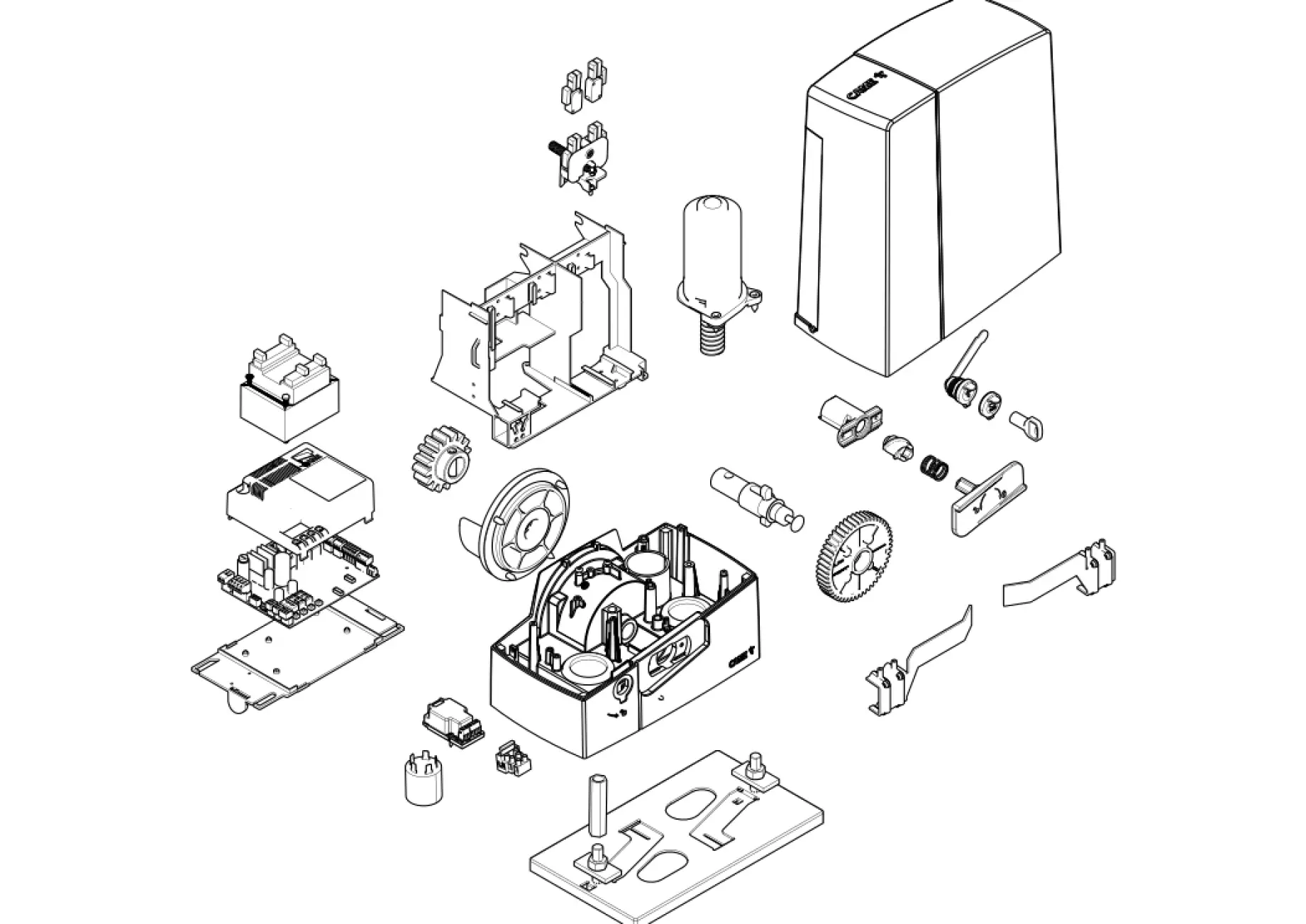 Service parts Came BXV08AGT