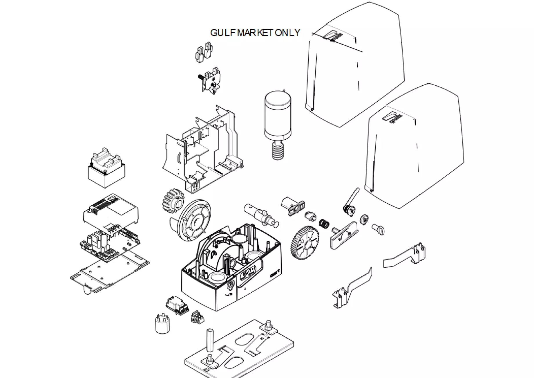 Service parts Came BXV10AGS BXV10ALS BXV10AGM