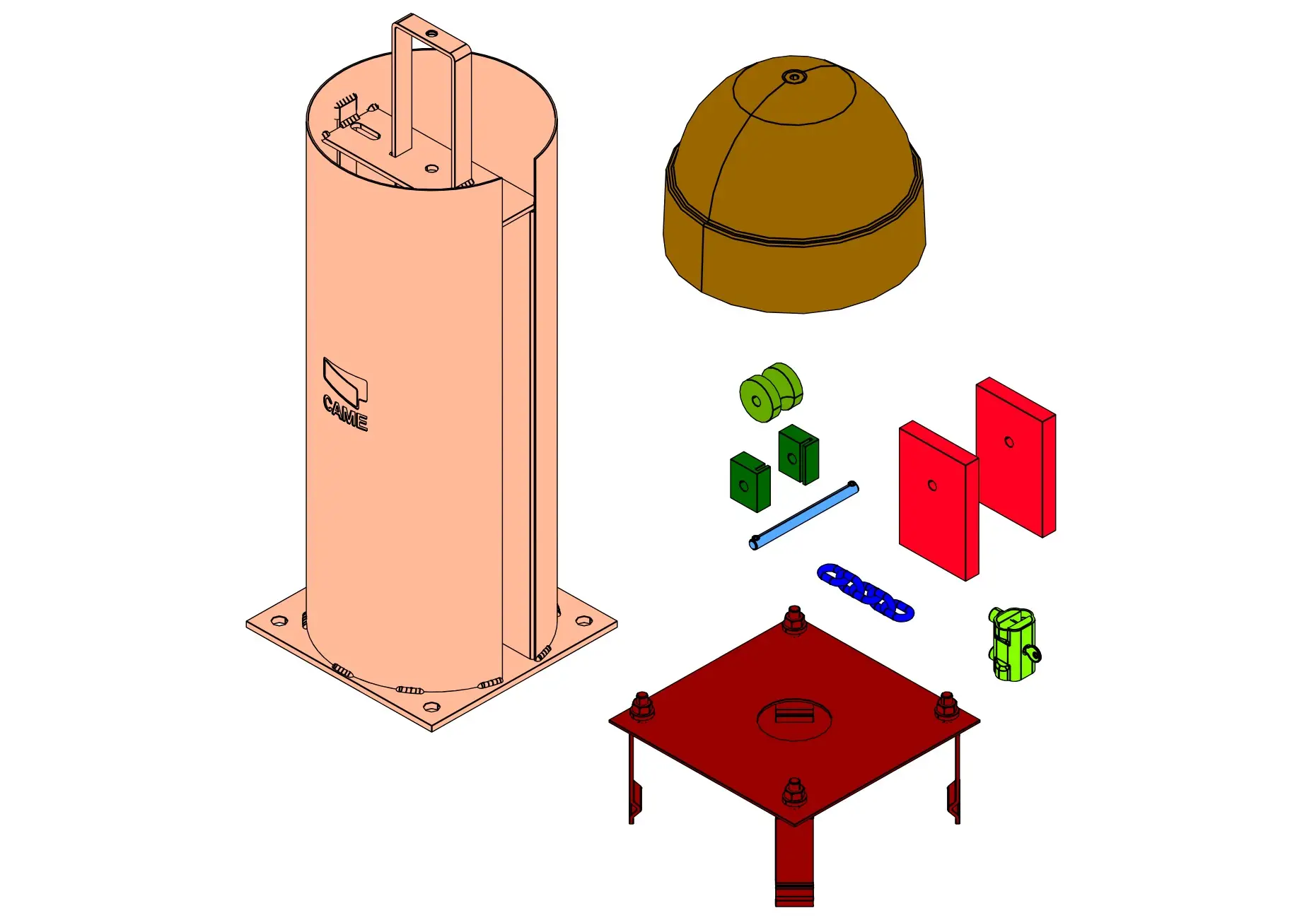 Service parts Came CAT2NNGS