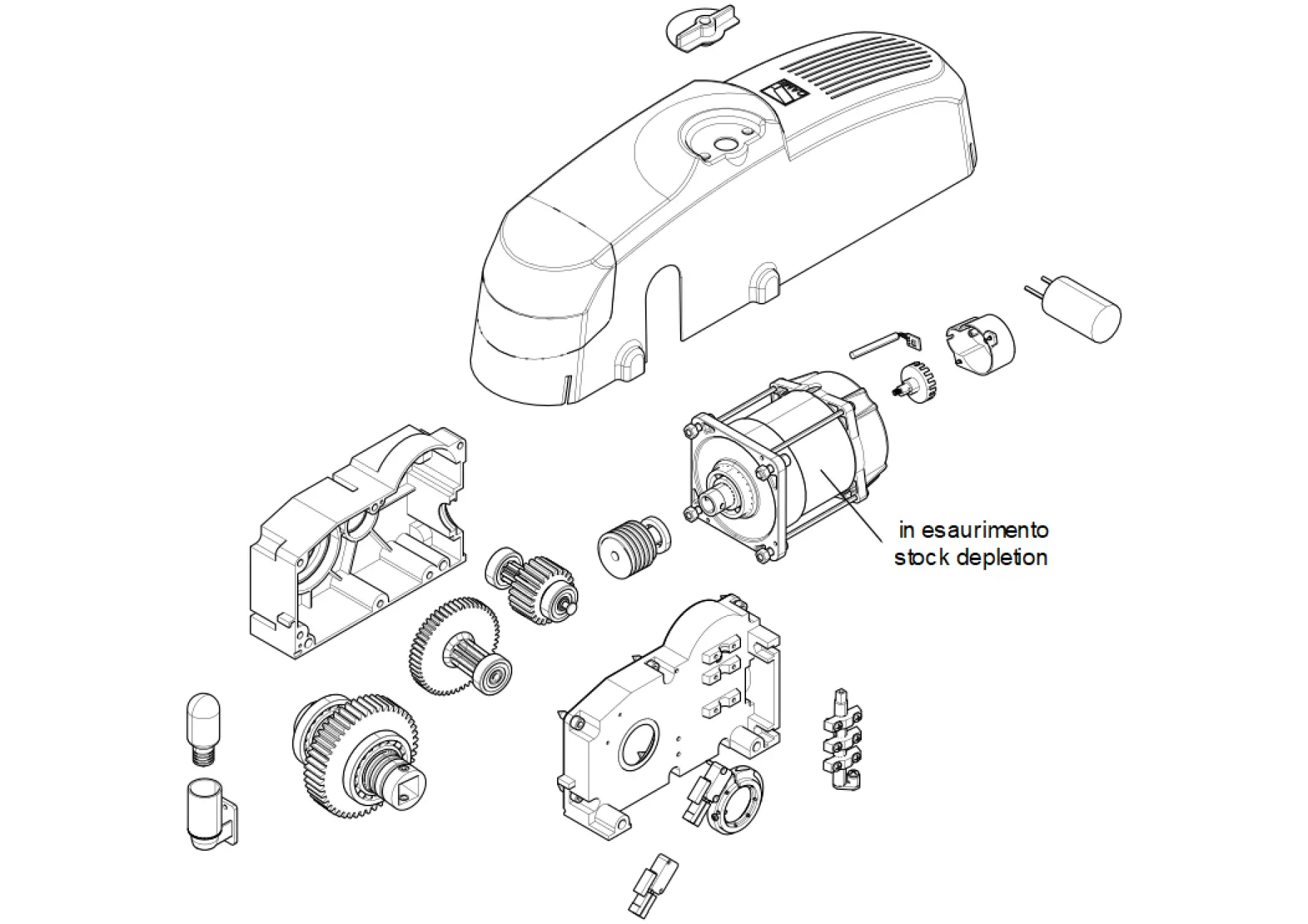Service parts Came Emega E300