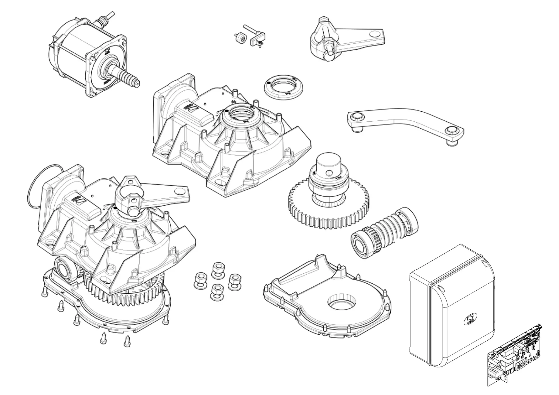 Service parts Came Frog-A24E