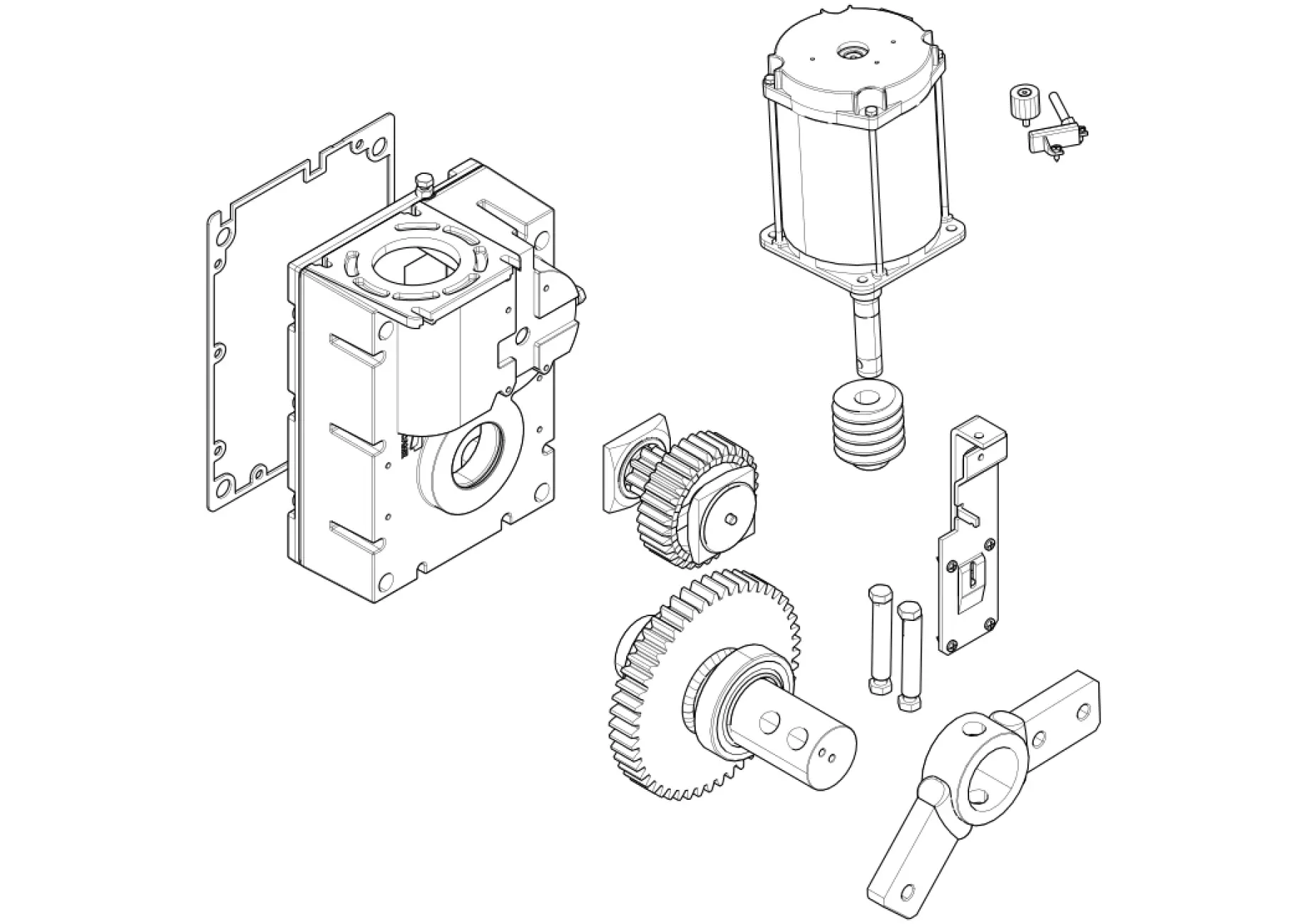 Service parts Came Gard 3 G3000 gearmotor