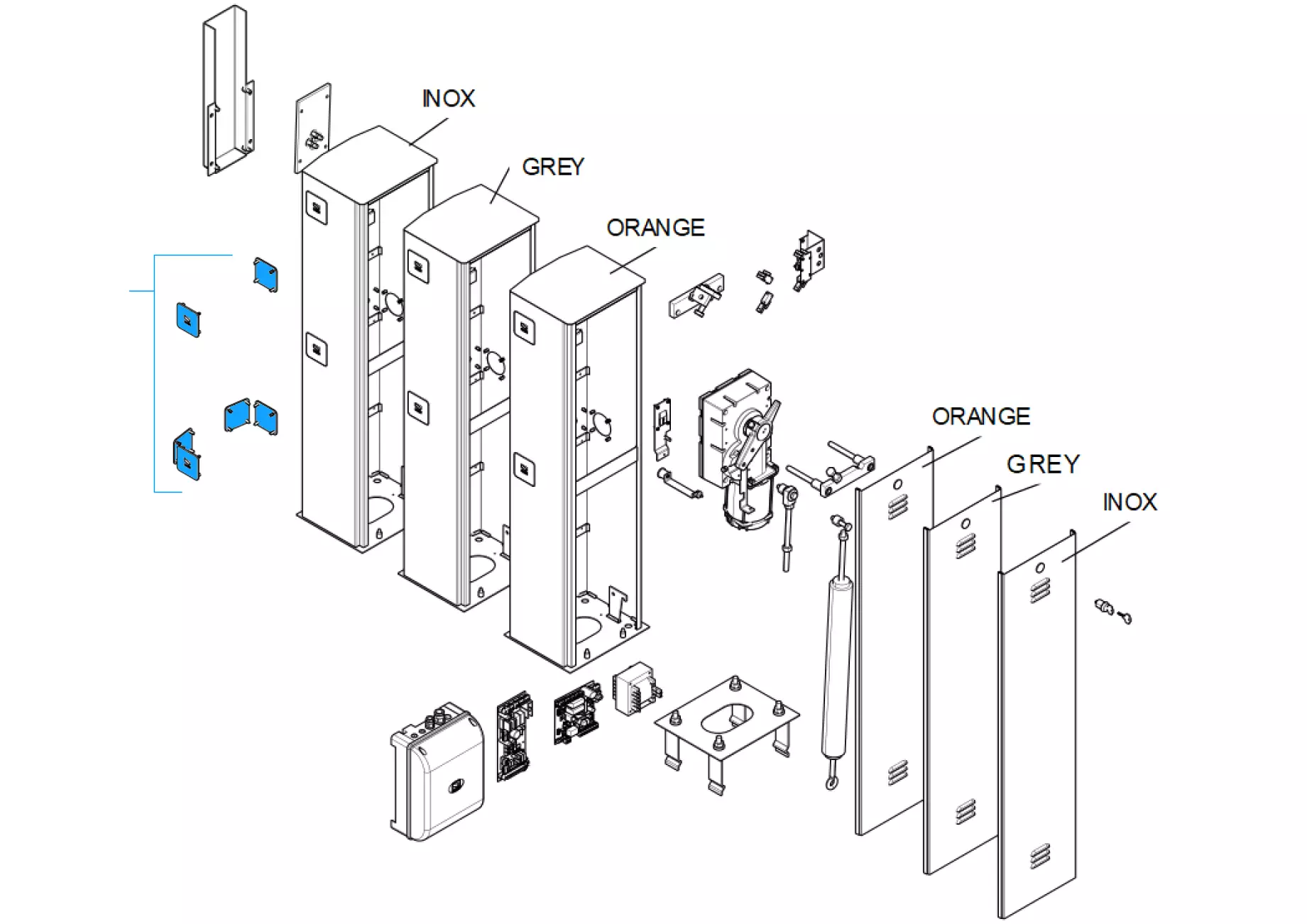 Service parts Came Gard G4000 G4001 G4000N