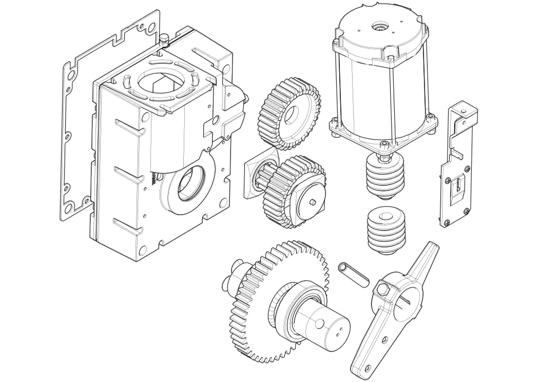 Service parts Came Gard G4000 gearmotor