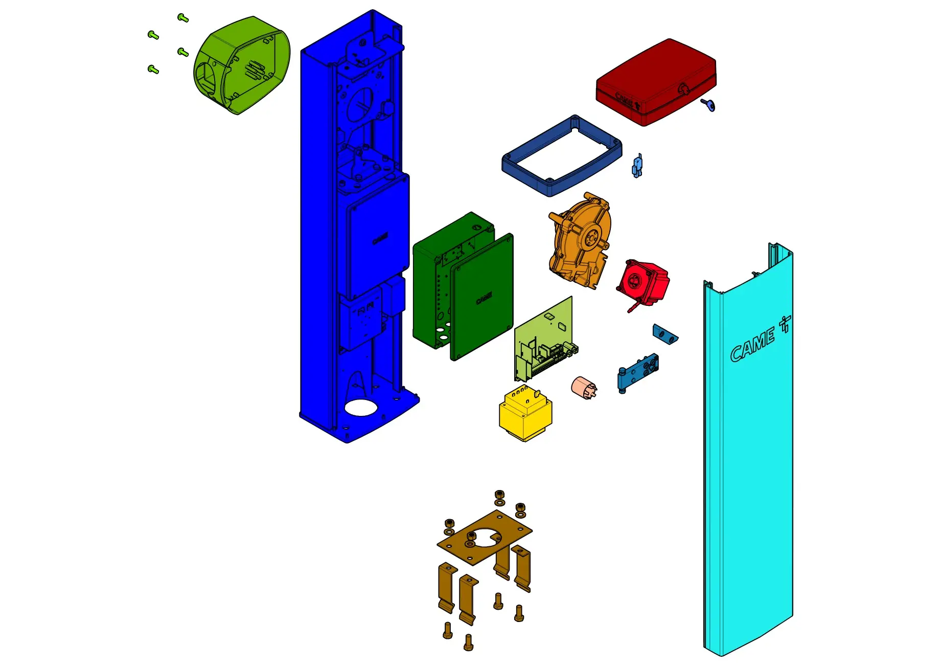 Service parts Came Gard GPT40RGS