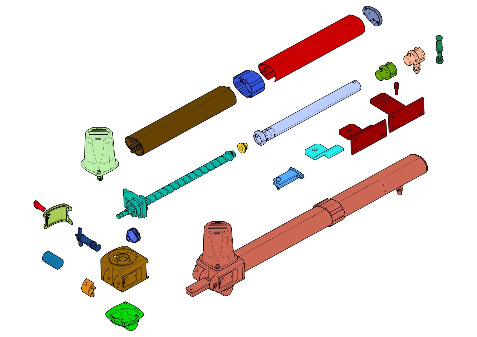 Service parts Came Krono KR301D (right)