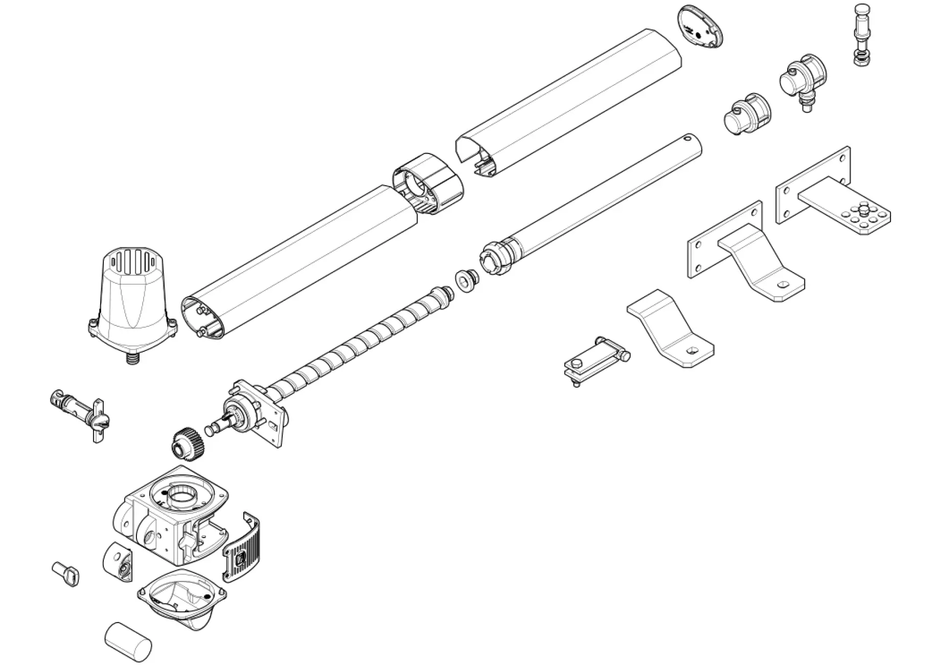 Service parts Came Krono KR302S (left)