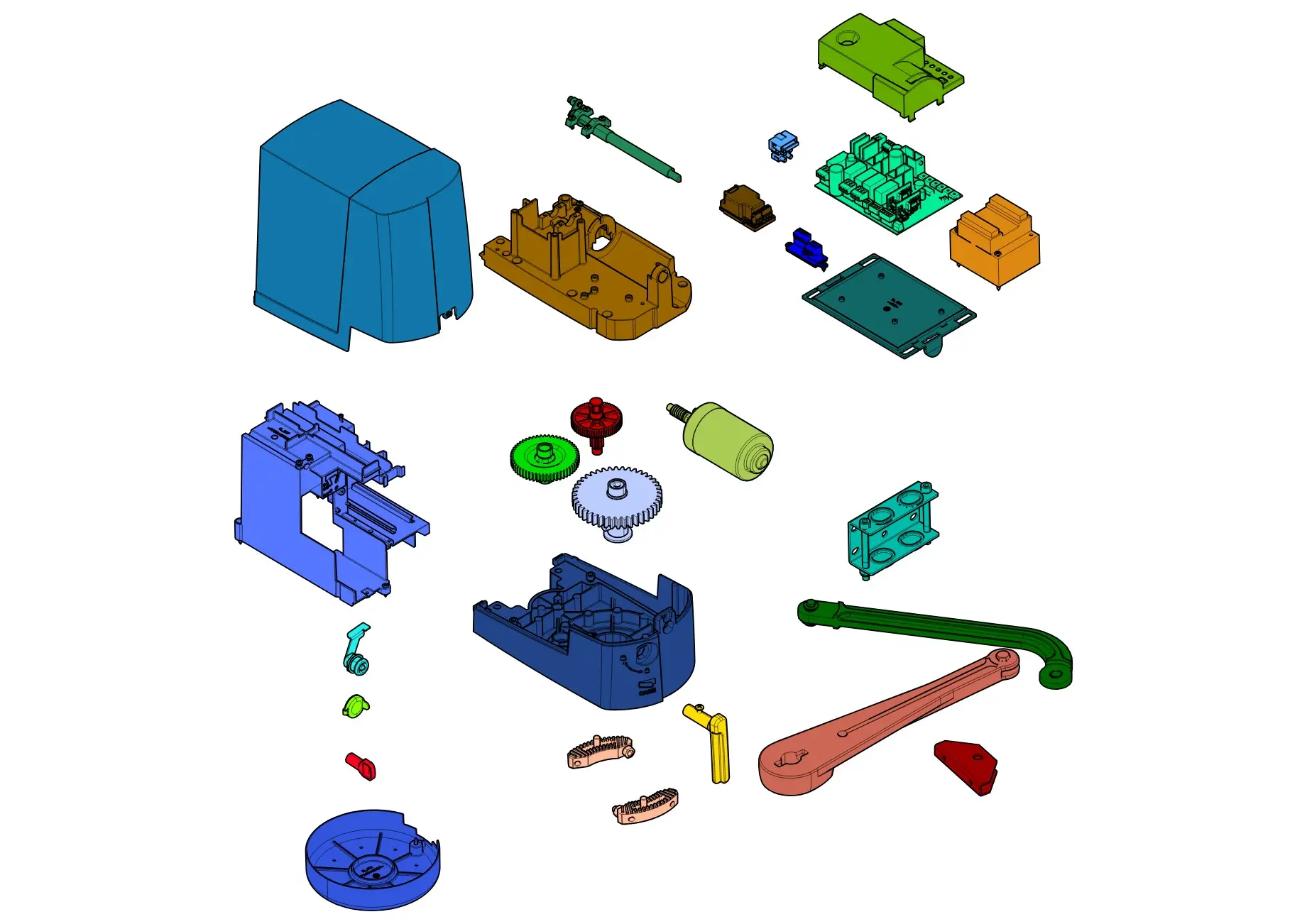 Service parts Came OPB001CB