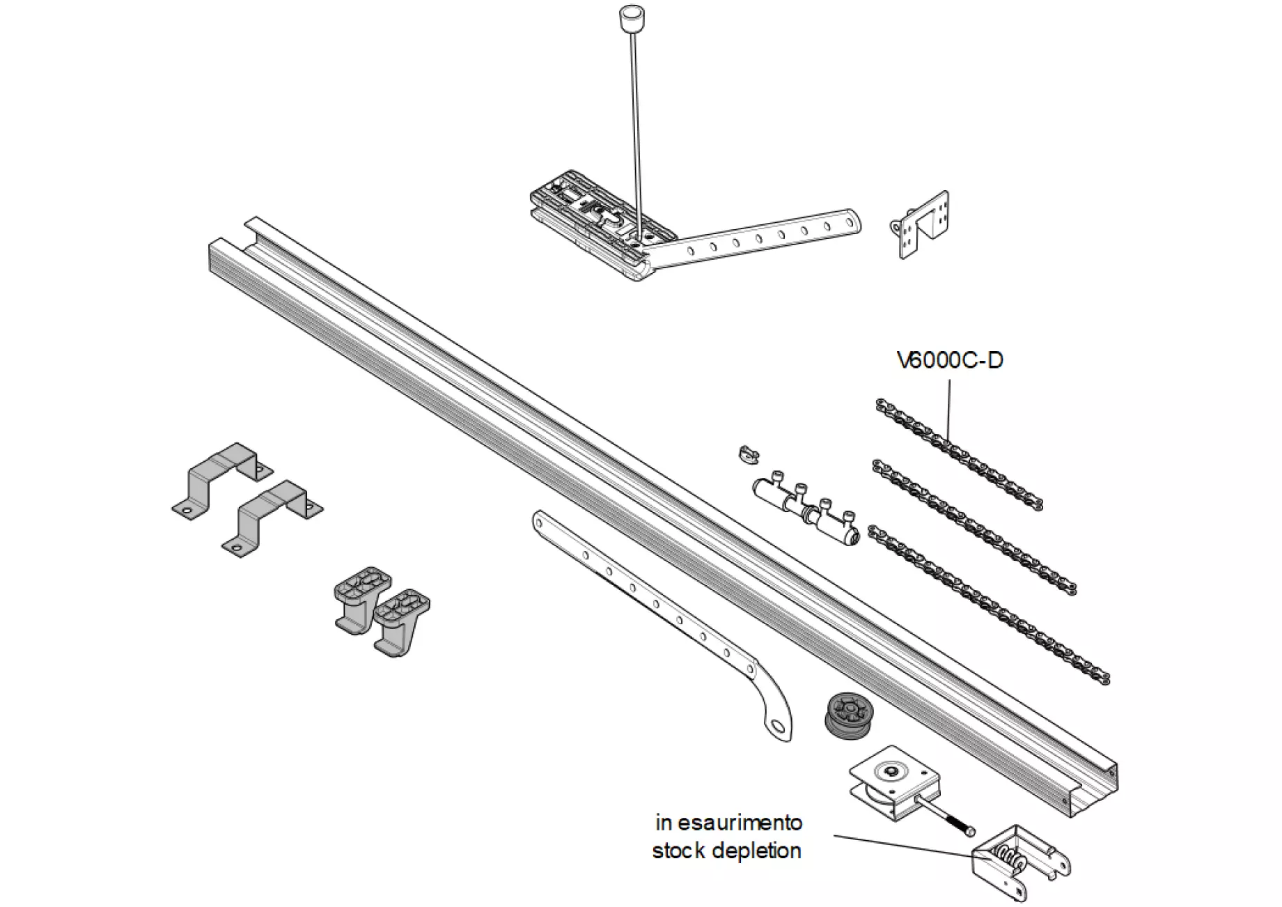 Service parts Came Ver V06001 V06002 V06003