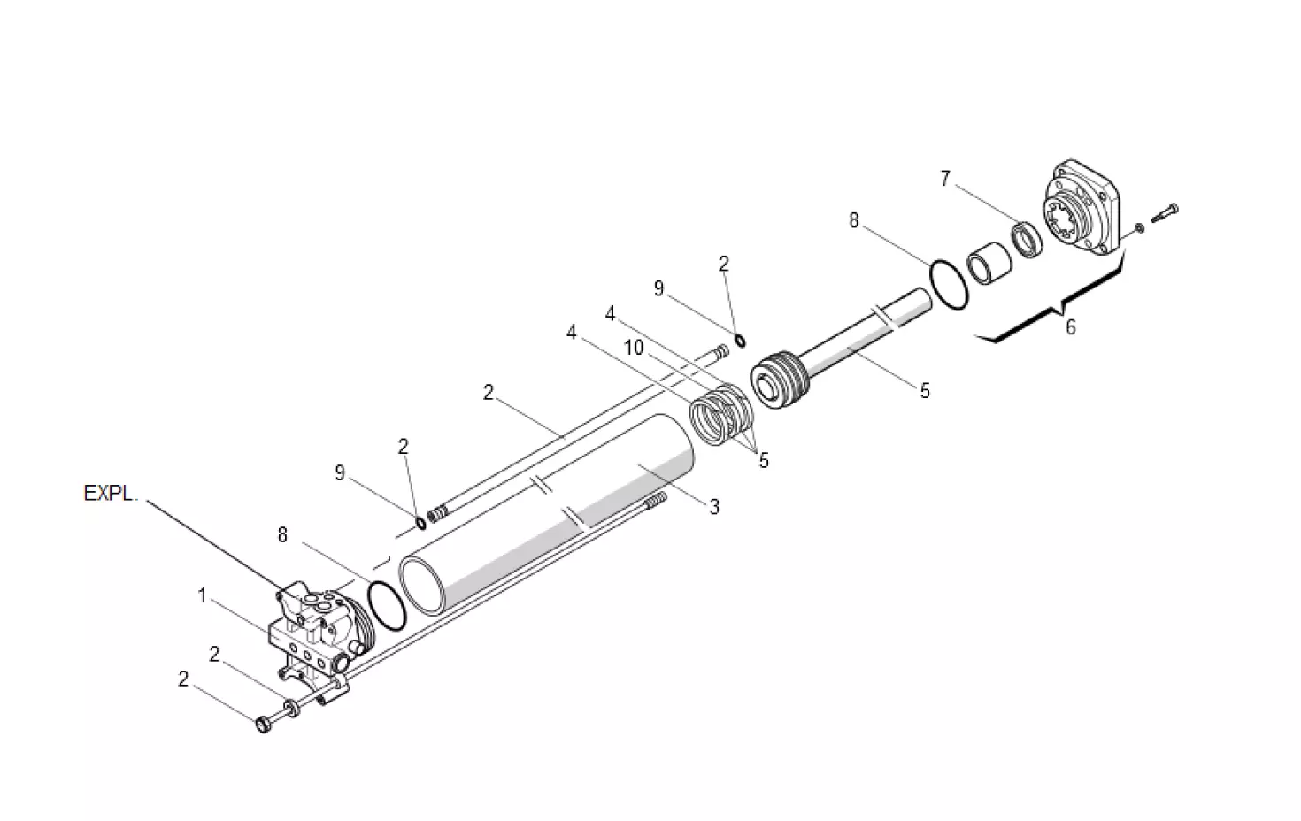 Service parts Faac 400 CBAC R 2