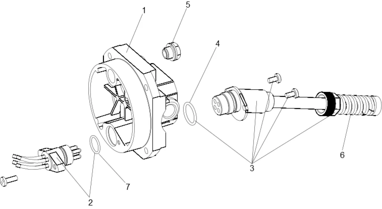 Service parts Faac 402 CBC 115V