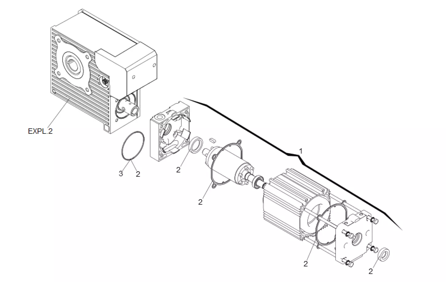 Service parts Faac 541 2