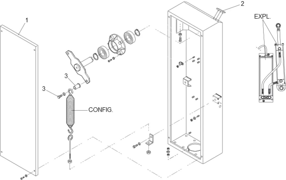 Service parts Faac 610 STD