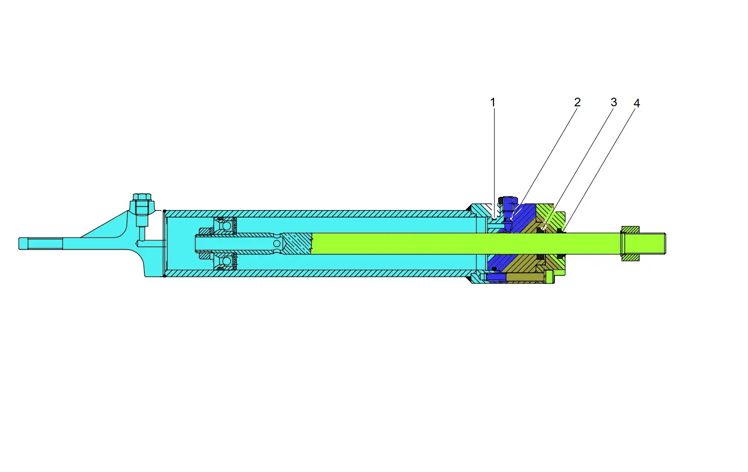 Service parts Faac 620 SR Short cylinder