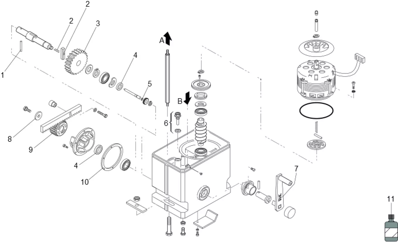 Service parts Faac 860 EMC - 2