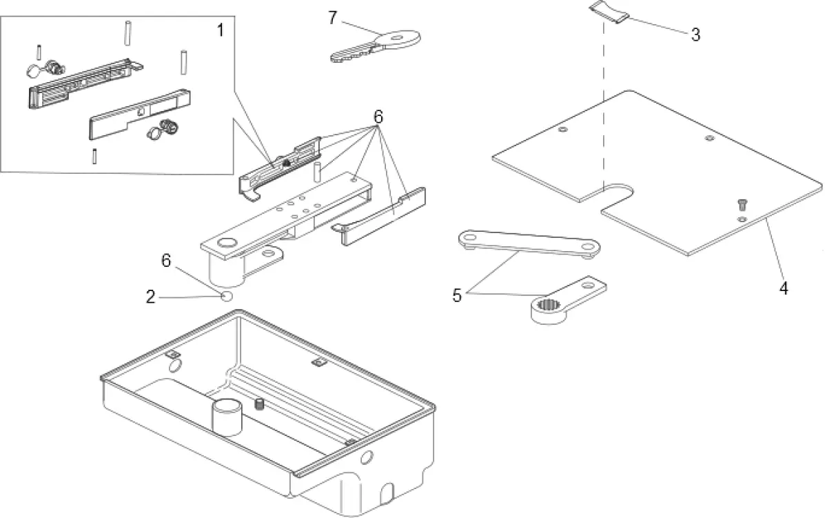 Service parts Faac G770