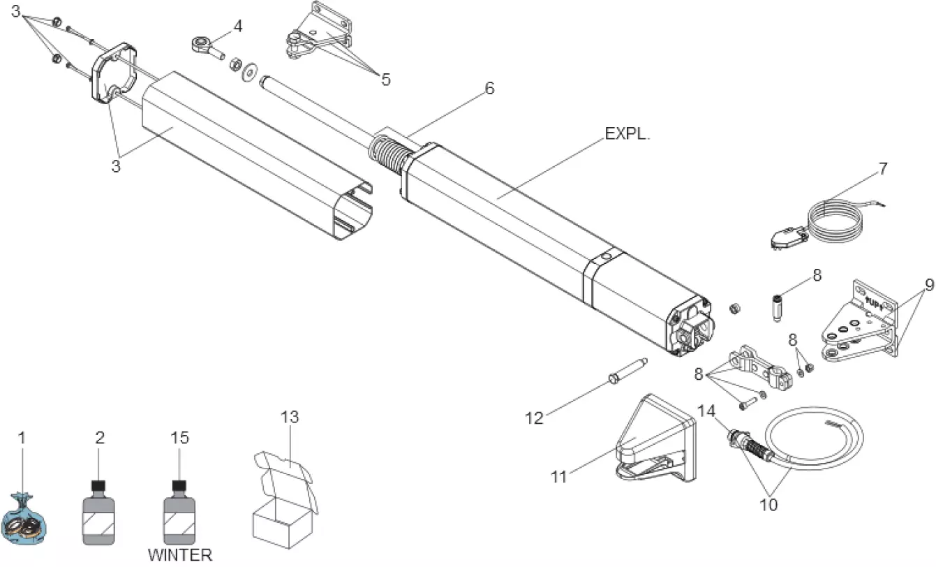 Service parts Faac S450H SB