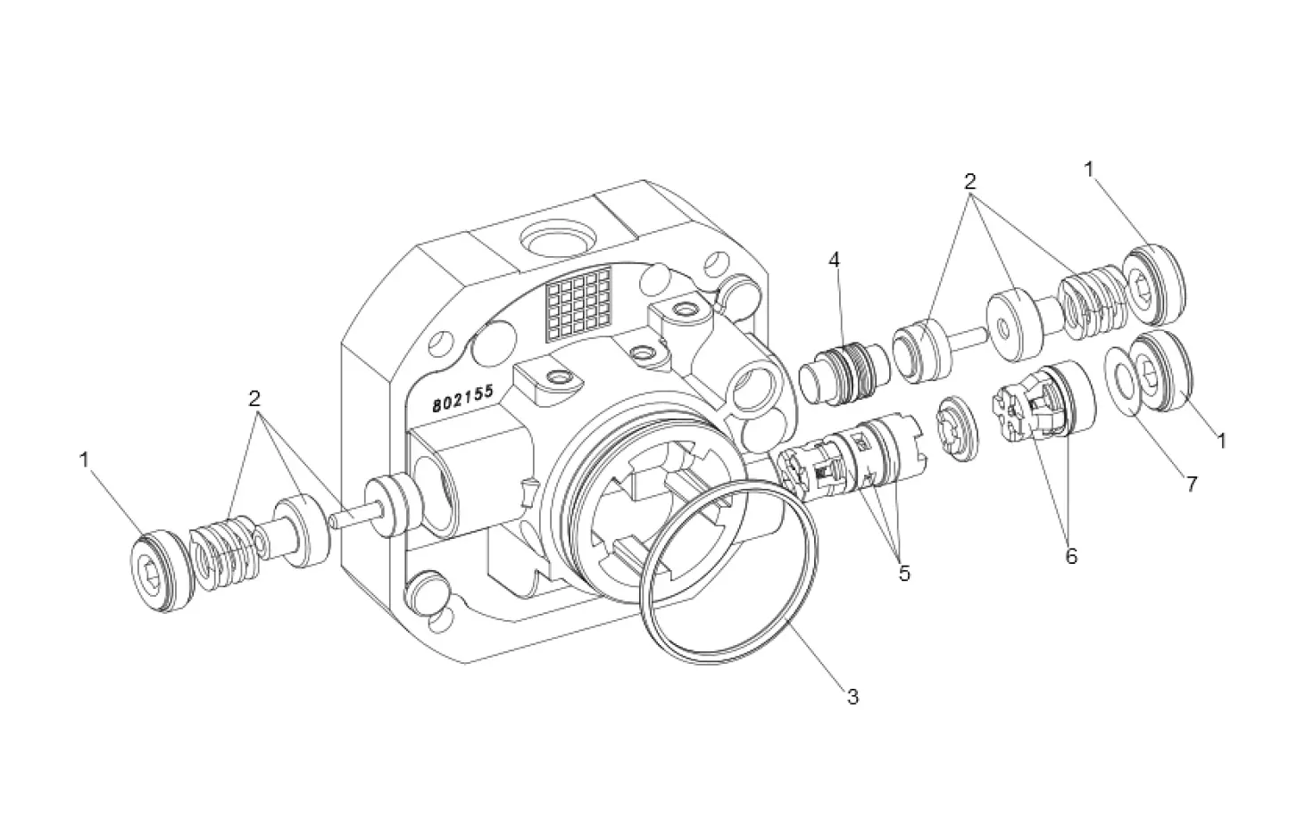 Service parts Faac S450H SB Flange