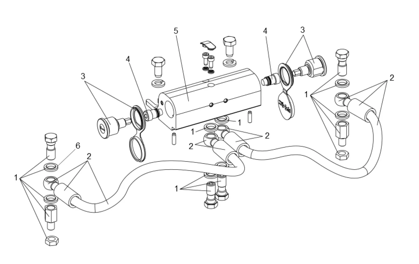Service parts Faac S800 Hydraulic manual release