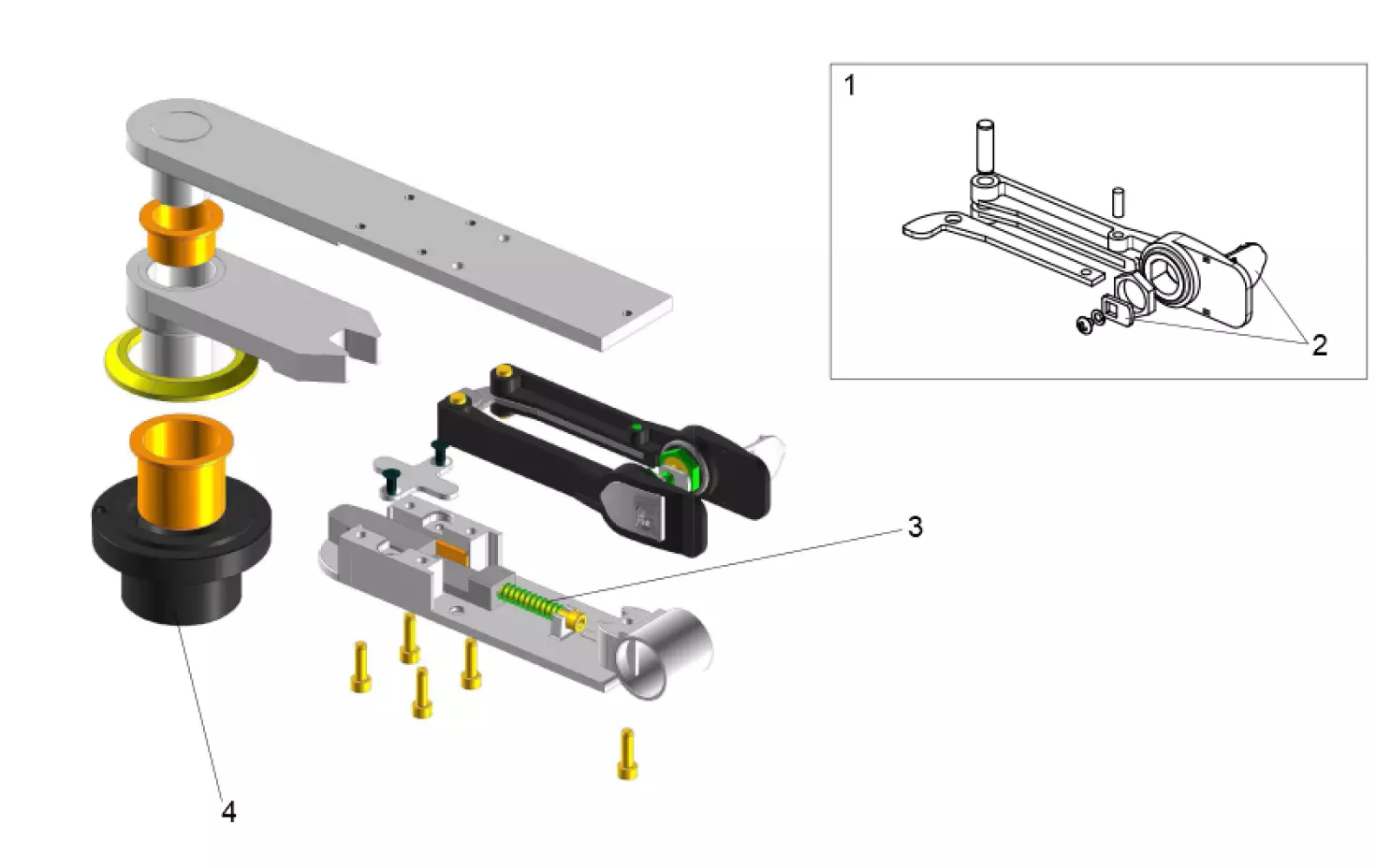 Service parts Faac S800 Release manual