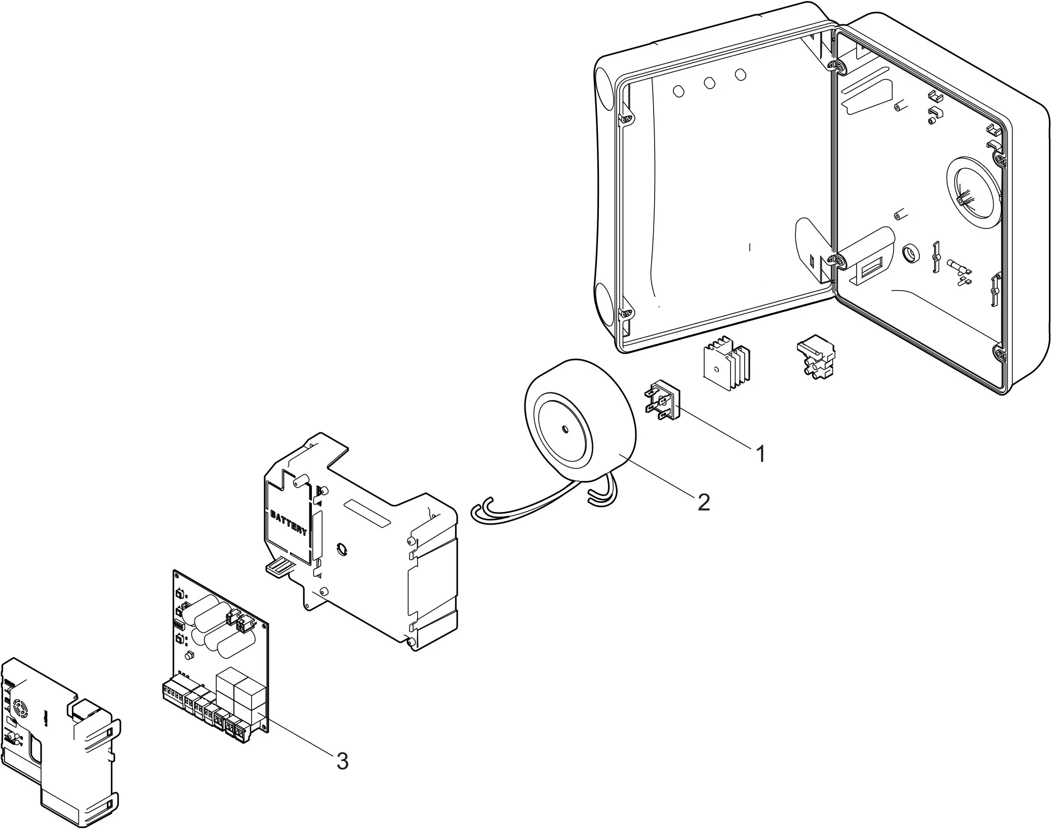 Service parts Genius Brain 15