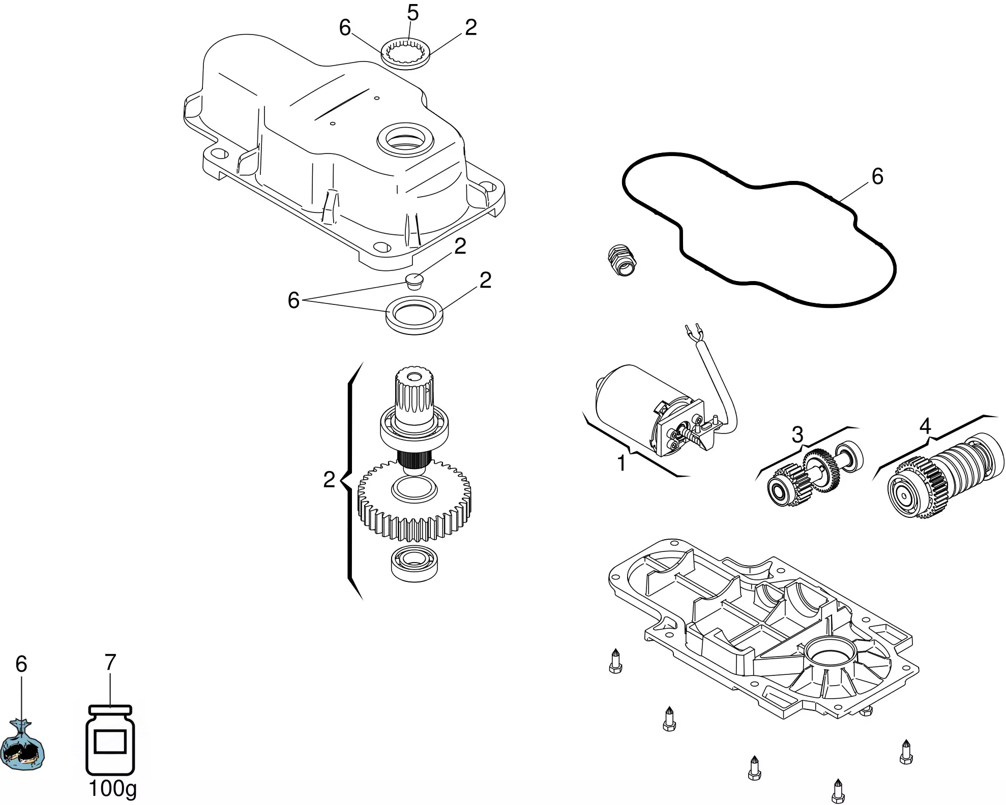 Service parts Genius Diablo