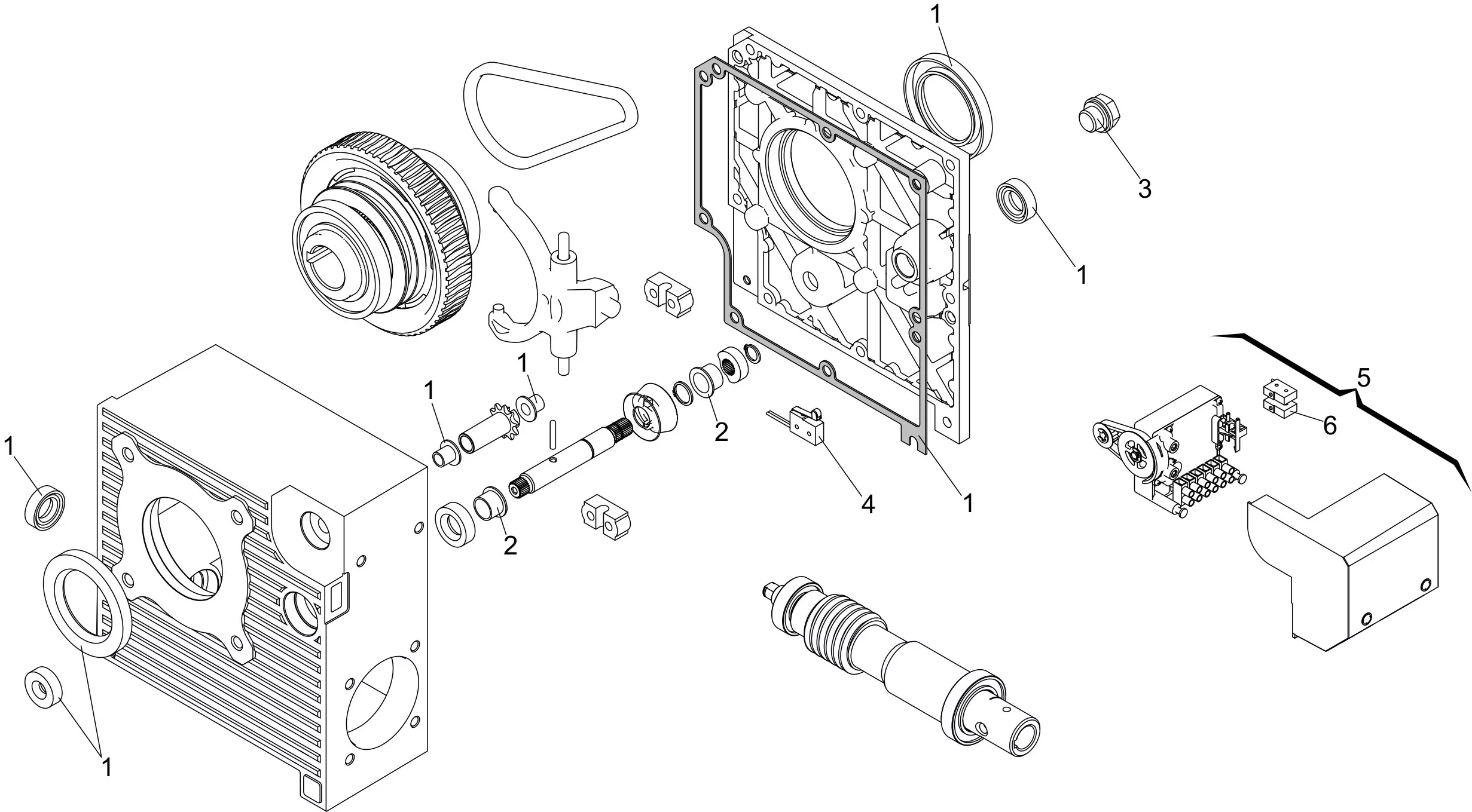 Service parts Genius Mercury 3
