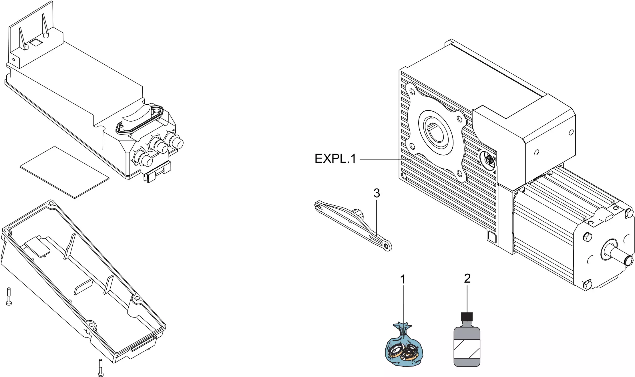 Service parts Genius Mercury V 3PH