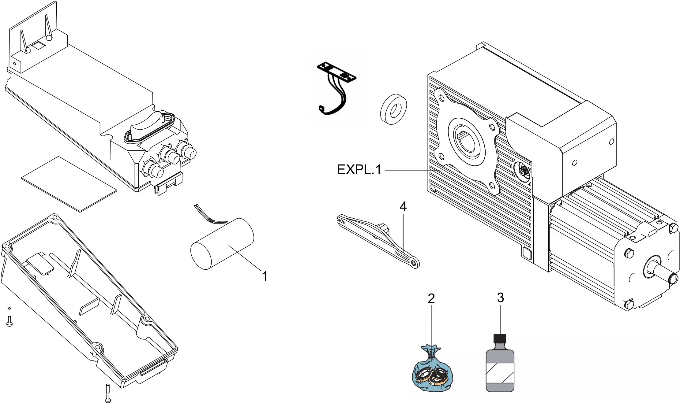 Service parts Genius Mercury  V