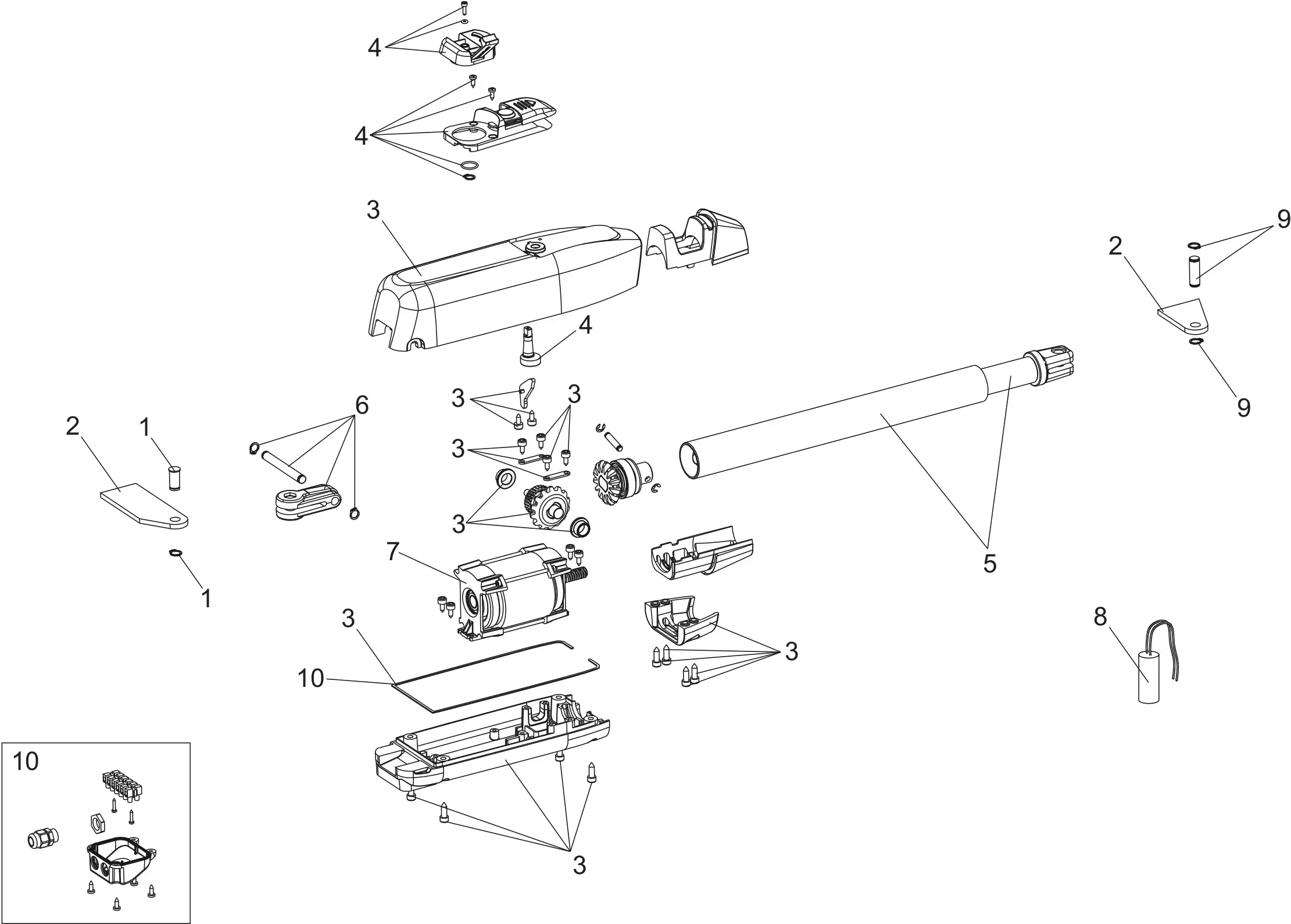 Service parts Genius Mistral T 300