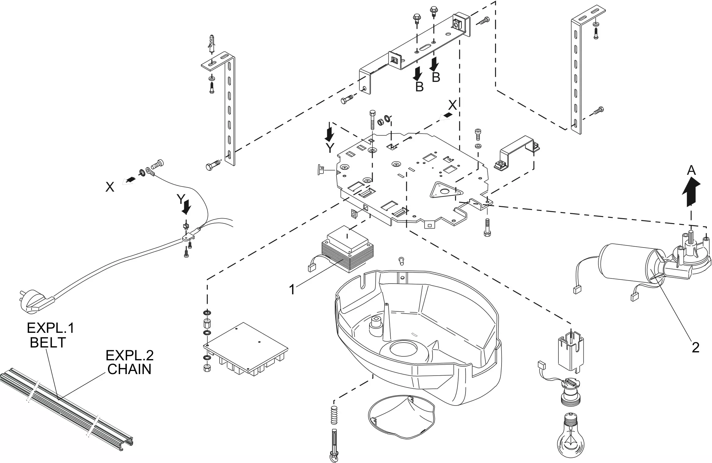 Service parts Genius Zenith G100