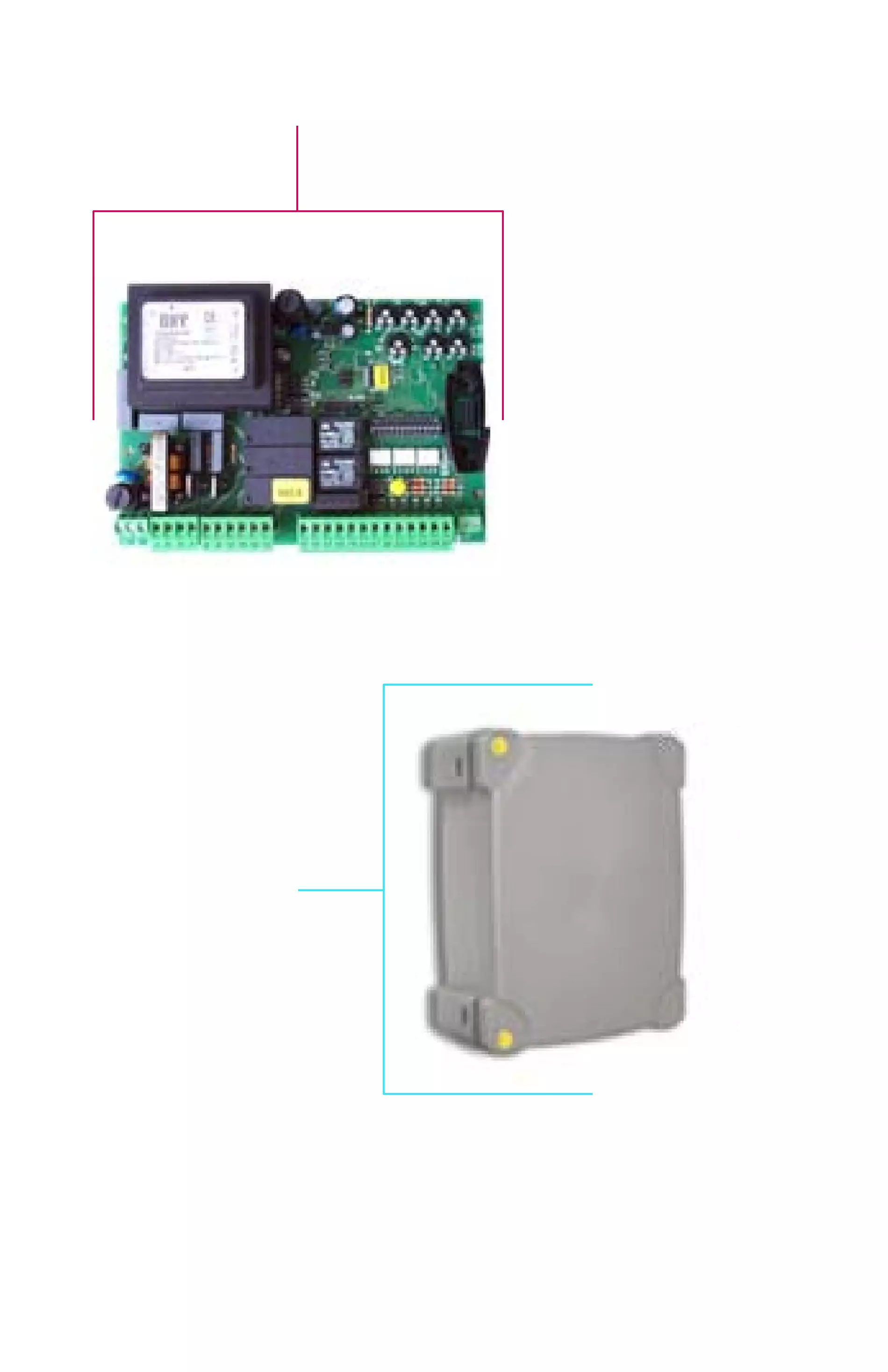 Service parts Nice A60 A control panel