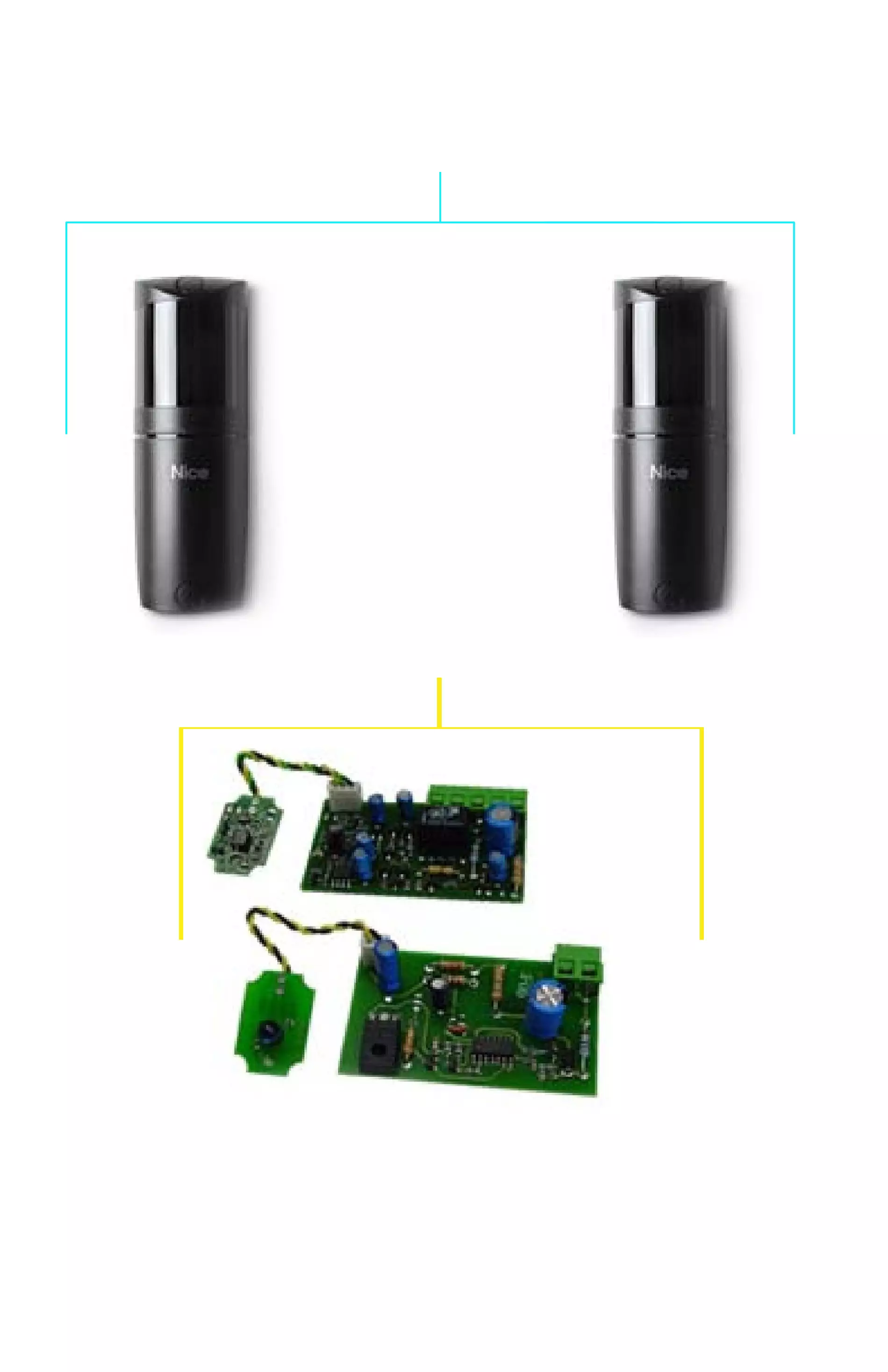 Service parts Nice F210B photocell
