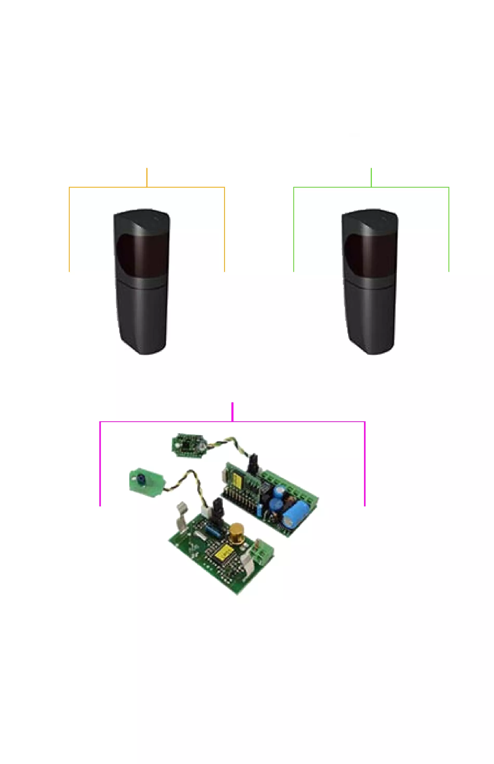 Service parts Nice FT210 photocell