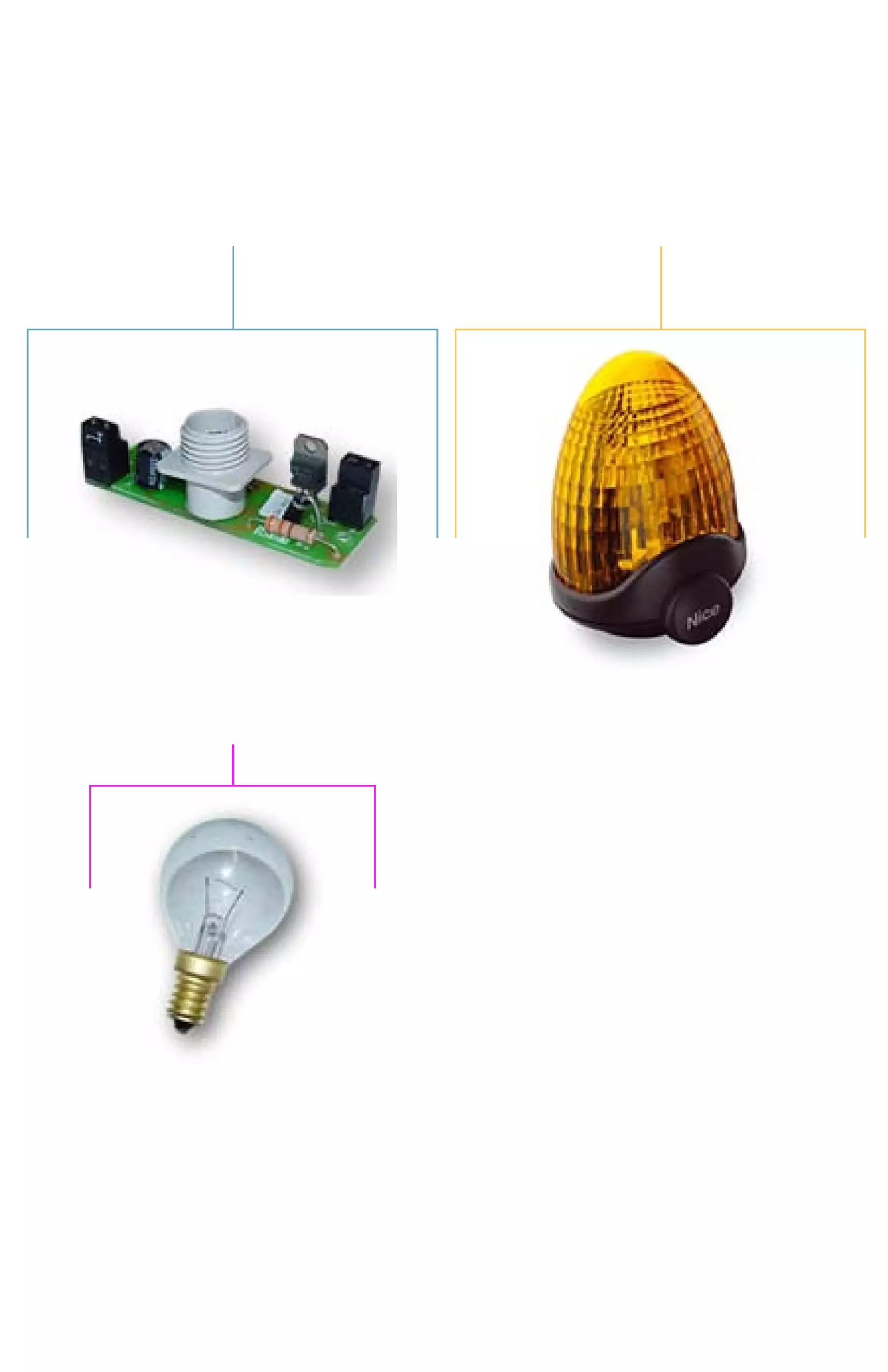 Service parts Nice LUCY24 lamp