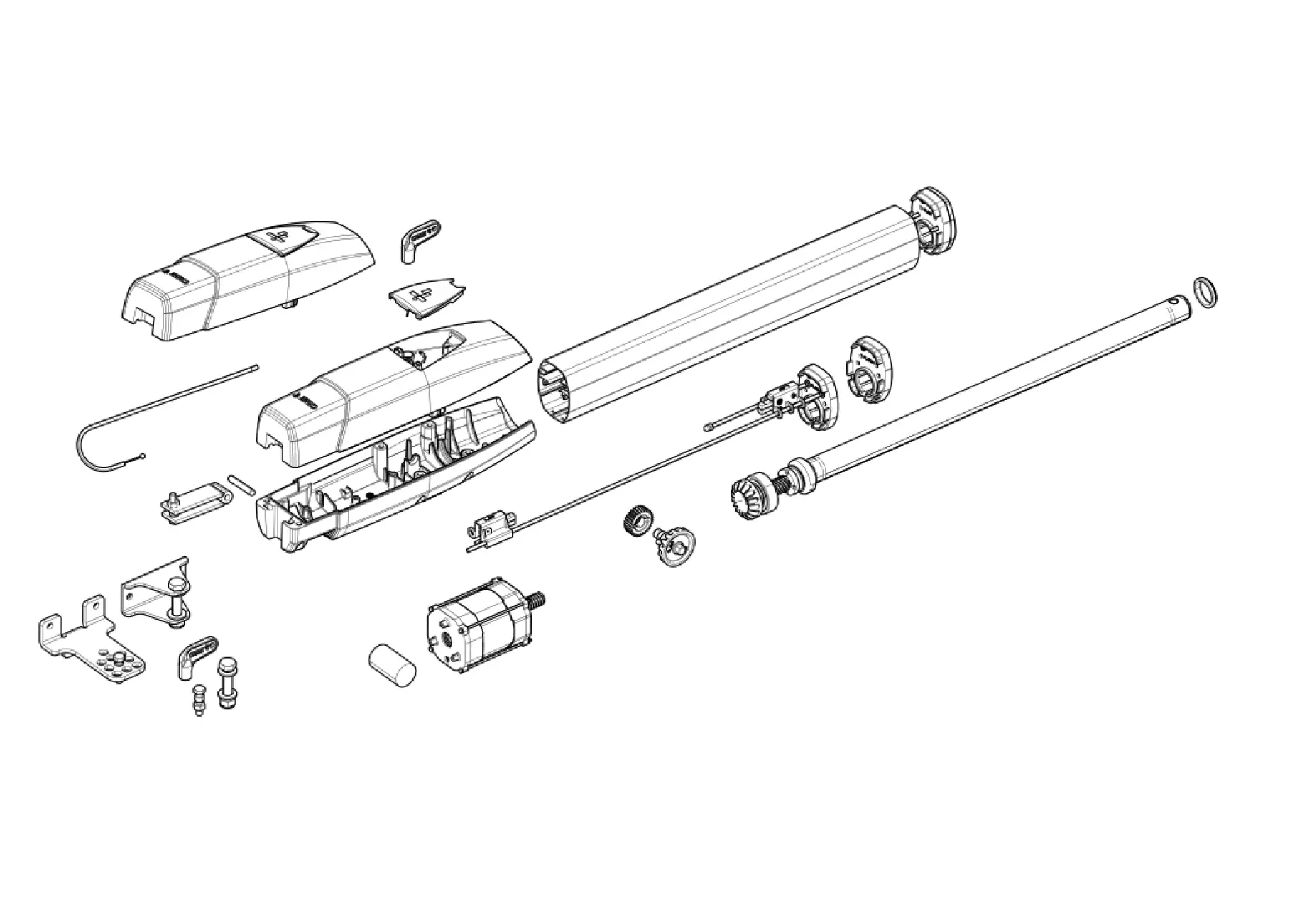 Serviceteile, Schema zum Fahren 