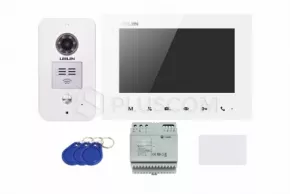 Leelen zestaw wideodomofonowy JB305N V31w/N15pc+DIN (Pamięć zdjęć)
