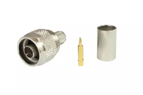 N wtyk zaciskany teflon (H1000)